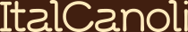 Italcanoli logo esteso footer